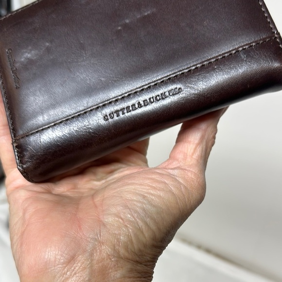 Vintage Cutter & Buck Dark Brown Leather notepad - Picture 3 of 11